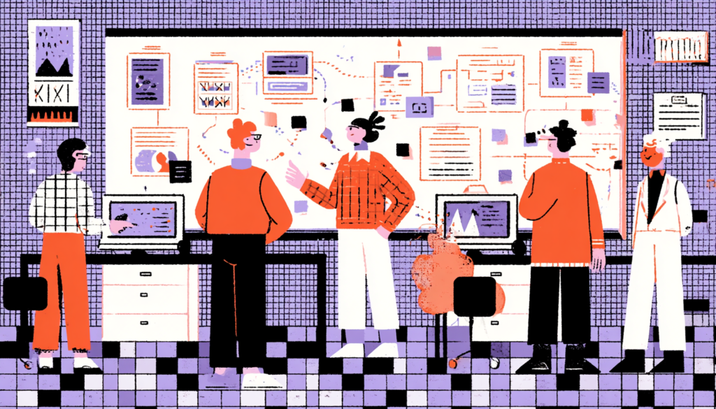 UX designer building a trustworthy predictive AI interface with explainability layers